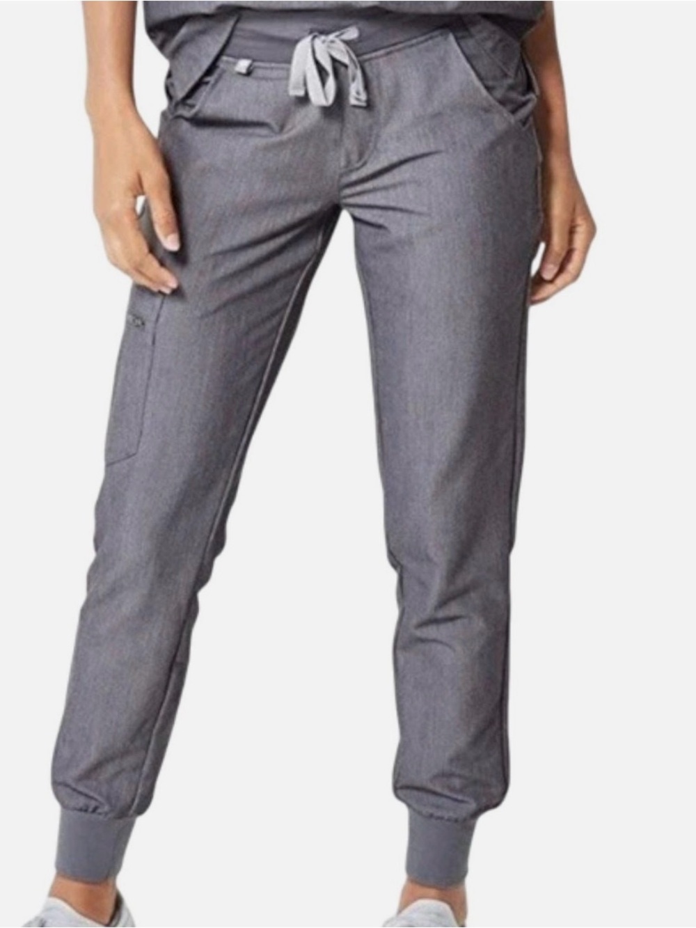 Figs Women's Gray Ankle Zamora Jogger scrub bottoms